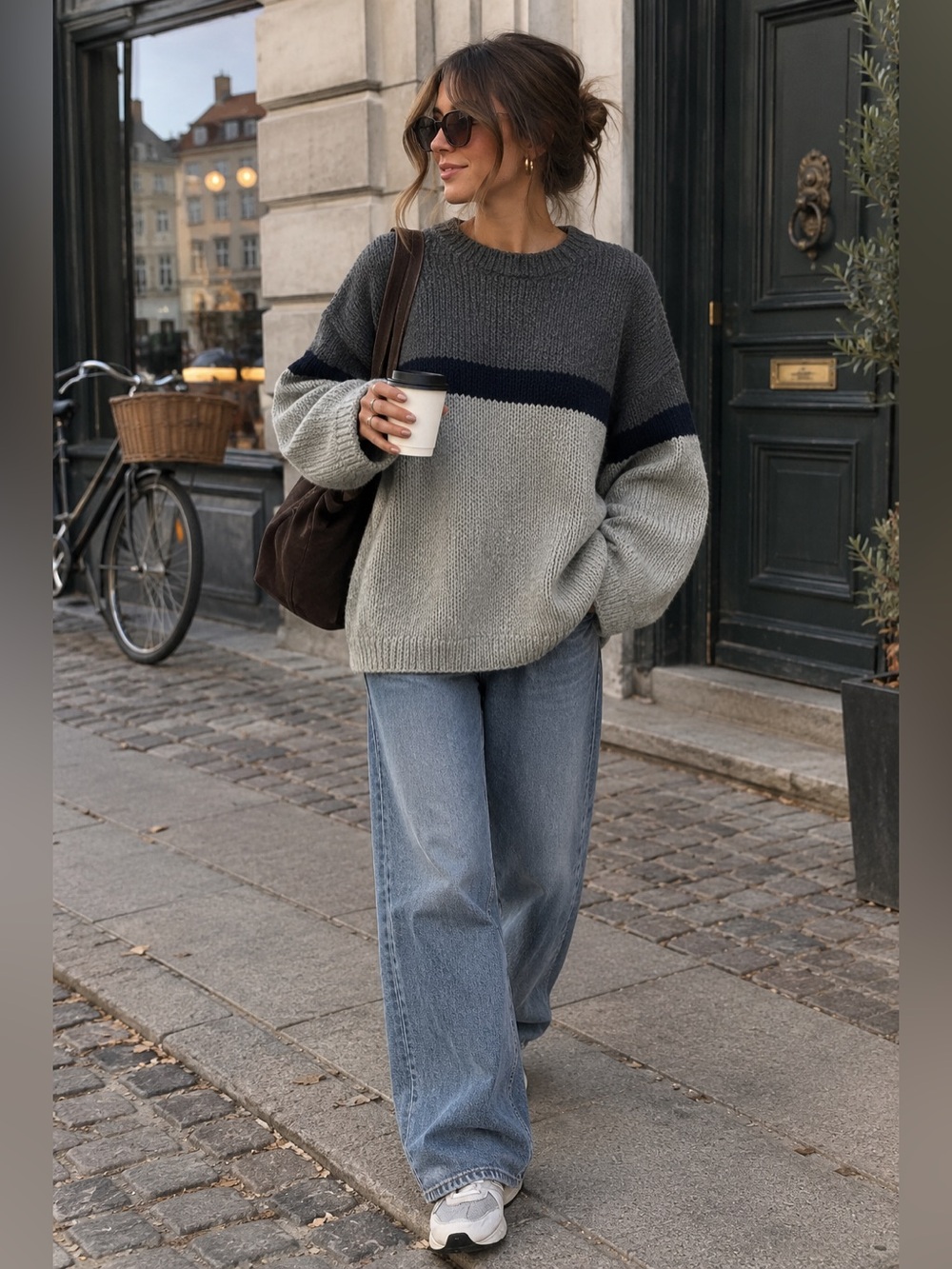 J. Crew Wool Chunky Knit Sweater Copenhagen Fisherman Stye